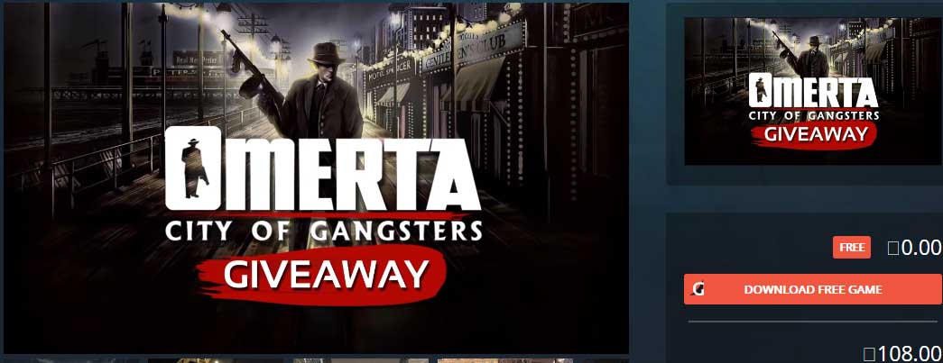 Omerta – City of Gangsters Бесплатно!